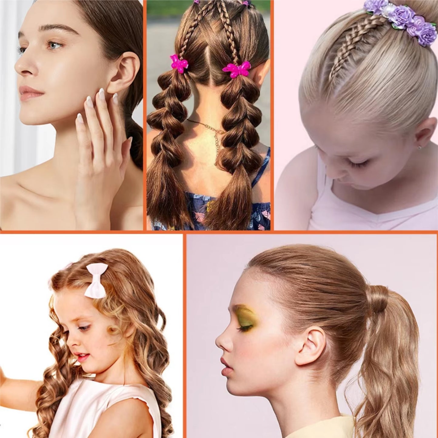 20G Hair Wax Stick Comb Teeth Hair Styling Cream Anti-Frizz for Men Women Children Edge Curly Hair Styling Product