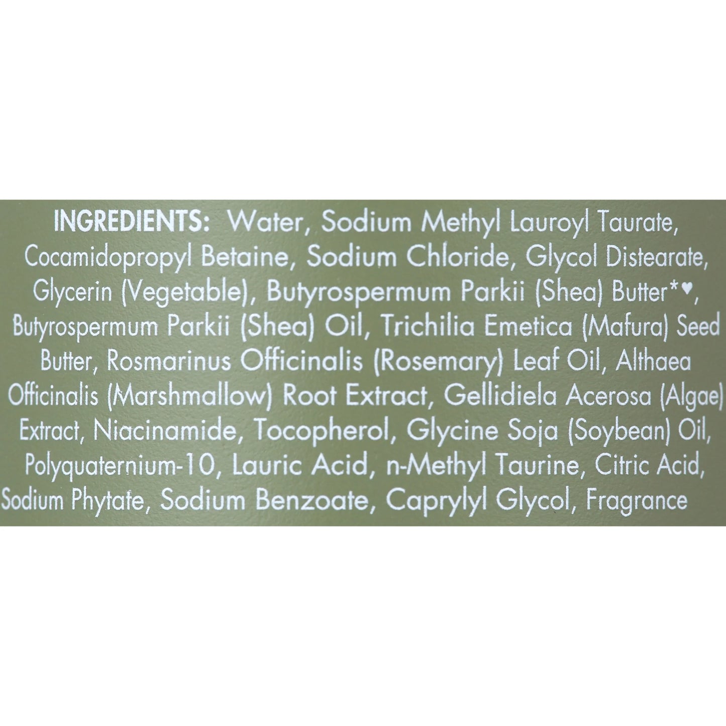 Moisturizing Shampoo Raw Shea Butter and Mafura Oil, 15 Oz