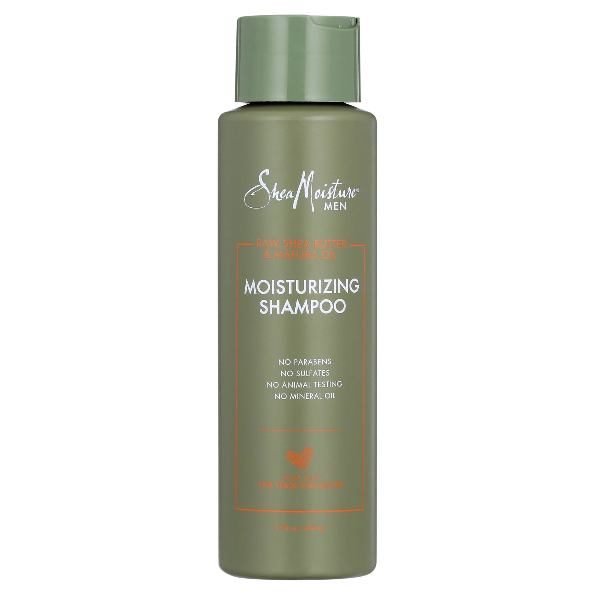 Moisturizing Shampoo Raw Shea Butter and Mafura Oil, 15 Oz