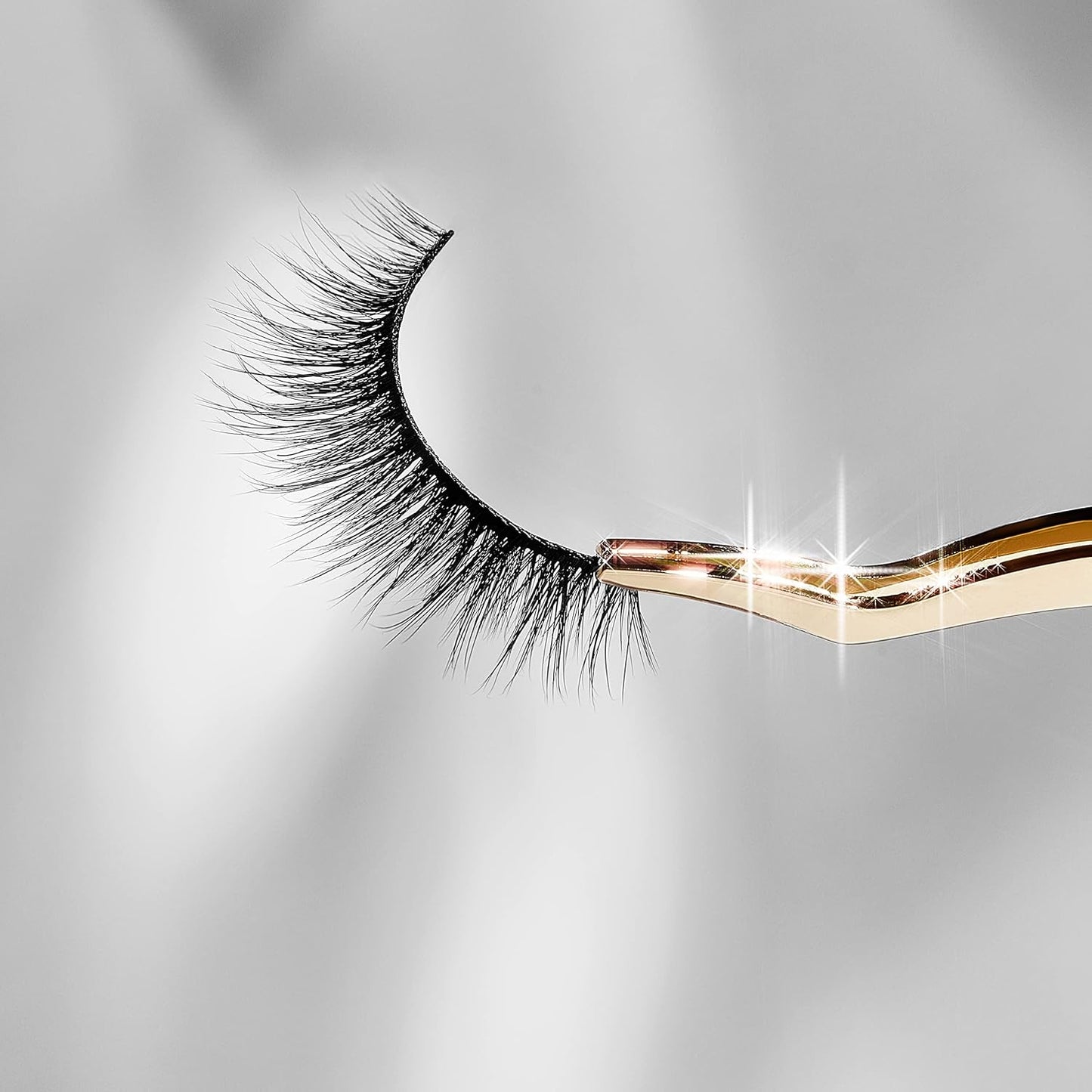 Everyday Blushing Natural Lashes, Faux Mink Natural Eyelashes, False Eyelashes Everyday Use, Individual Lashes Reusable up to 20X, No Lash Glue Included (13Mm)